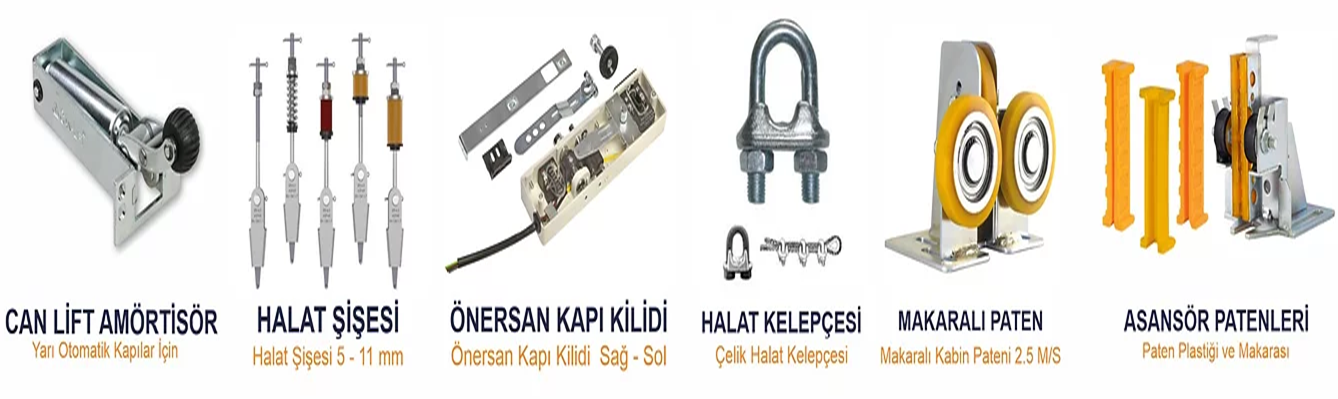 asansör yedek parçaları