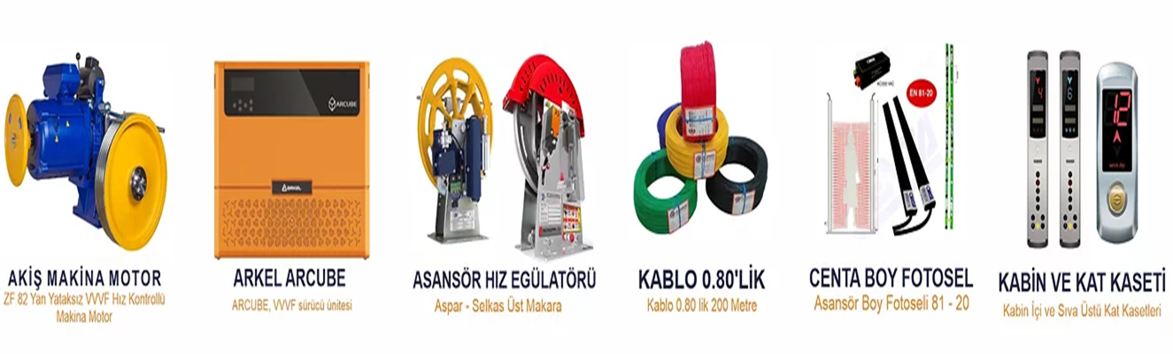 asansör yedek parçaları