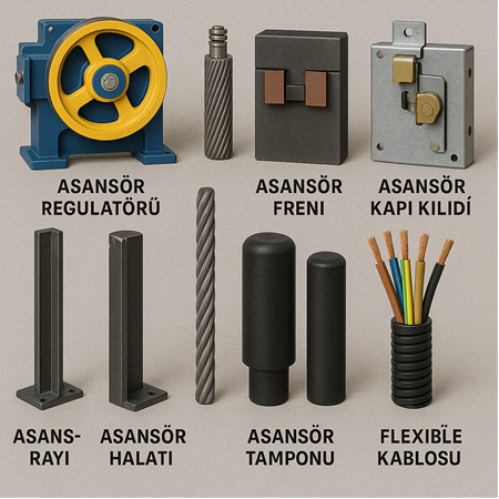 Cenklift Asansör Yedek Parçaları | Bol Çeşit, Uygun Fiyat, Hızlı Teslimat