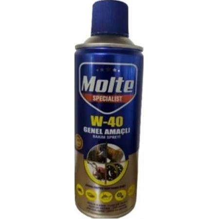 Molte W-40 200 ML – Pas Sökücü, Yağlayıcı, Temizleyici