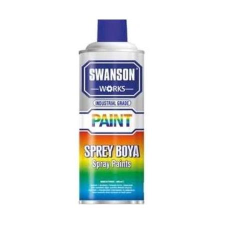 Swanson Sprey Boya 400 ML – Endüstriyel Renkli Boya