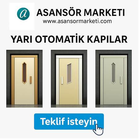 Asansör Kapı ları | Yarı Otomatik