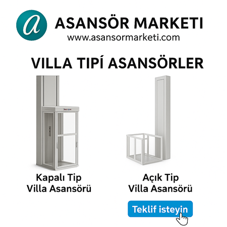 Villa Tipi Asansörler