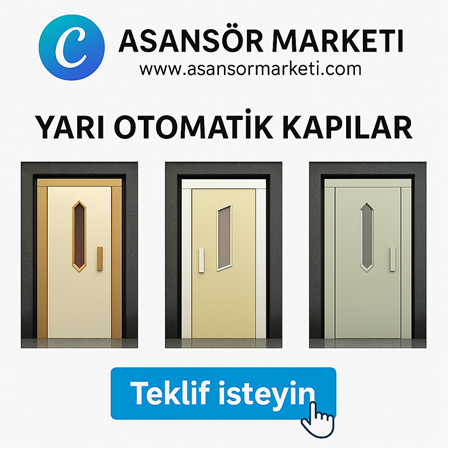 Asansör Kapı ları | Yarı Otomatik