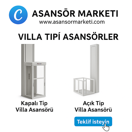 Villa Tipi Asansörler