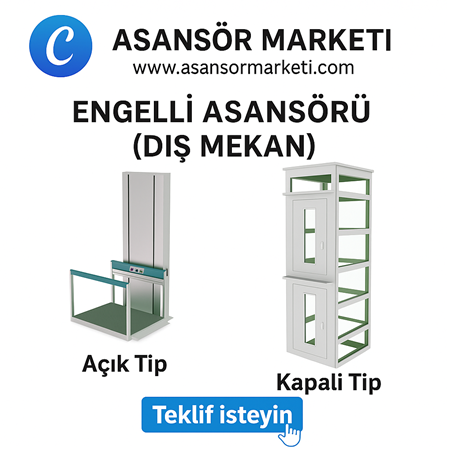 Engelli Asansörleri | Dış Mekan