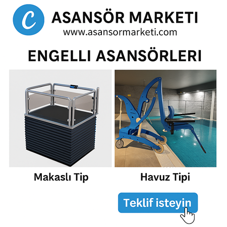 Engelli Asansörleri | Makaslı Tip-Havuz Tipi
