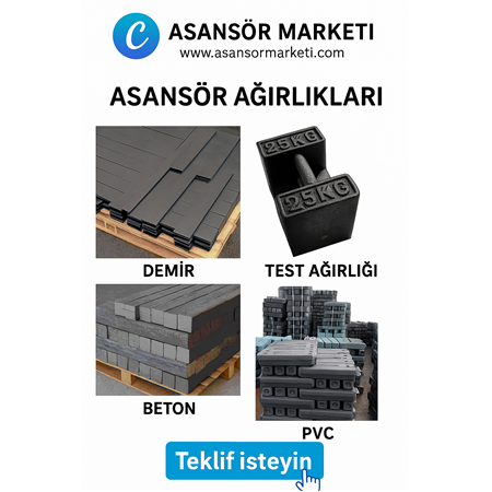 Asansör Ağırlıkları