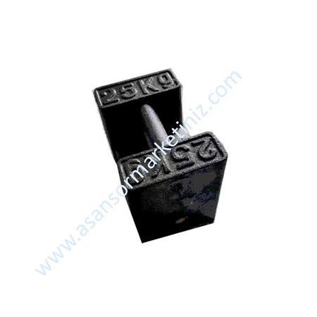 Cenklift Asansör Test Ağırlığı | 25 Kg