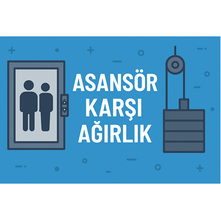 Cenklift Asansör Ağırlığı | Beton