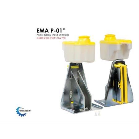 Ema P-01 Asansör Kabin Rayı Paten Bloğu