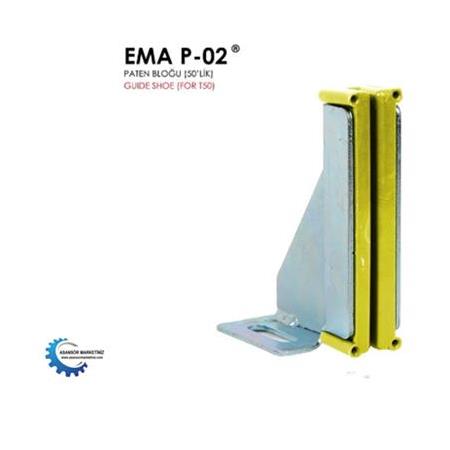 Ema P-02 Asansör Ağırlık Rayı Paten Bloğu